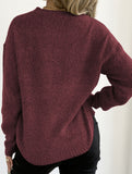 casual bottoming shirt pullover sweater