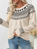 Autumn/Winter Retro Loose Crew Neck Sweater