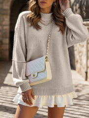 retro turtleneck knitwear