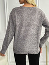 Classic V Neck Knit Sweater Pullover