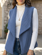 Simple sleeveless versatile vest