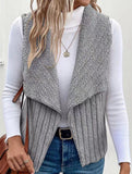 Simple sleeveless versatile vest