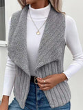 Simple sleeveless versatile vest