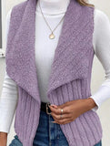 Simple sleeveless versatile vest