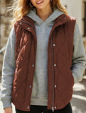 Fashionable and casual solid color cotton vest_CWOV00324