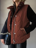 Fashionable and casual solid color cotton vest_CWOV00324