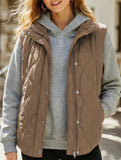 Fashionable and casual solid color cotton vest_CWOV00324