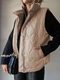 Fashionable and casual solid color cotton vest_CWOV00324