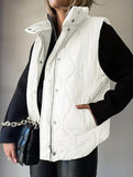 Fashionable and casual solid color cotton vest_CWOV00324