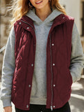 Fashionable and casual solid color cotton vest_CWOV00324