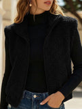 Reversible Fleece Zip Collar Vest_CWOV00338