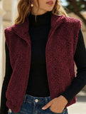 Reversible Fleece Zip Collar Vest_CWOV00338
