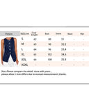 Retro Round-Neck Cinched Waist Denim Vest – Classic Denim Outerwear for Women