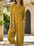 Plus size women's jumpsuit