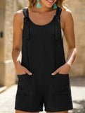 Casual Fashion Suspender Shorts Jumpsuit