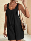 Casual Fashion Suspender Shorts Jumpsuit