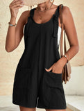 Casual Fashion Suspender Shorts Jumpsuit