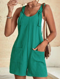 Casual Fashion Suspender Shorts Jumpsuit