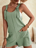 Casual Fashion Suspender Shorts Jumpsuit