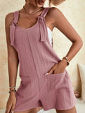 Casual Fashion Suspender Shorts Jumpsuit