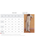 Print Shirt and Wide Pants Set