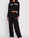 Loose sweatshirt and casual pants set