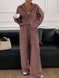 Casual, loose-fitting, and relaxed style shirt set