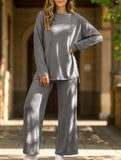 Comfortable round neck loungewear for women_CWSS01452