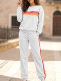 Loose-fitting elastic waist trouser suit for women_CWSS01453