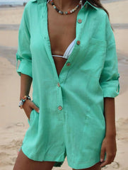Fashionable loose-fitting casual women's jumpsuit