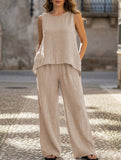 Backless Hollow Out Fashion Two Piece Set_CWSS01496
