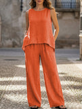 Backless Hollow Out Fashion Two Piece Set_CWSS01496