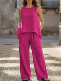 Backless Hollow Out Fashion Two Piece Set_CWSS01496