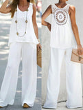 Backless Hollow Out Fashion Two Piece Set_CWSS01496