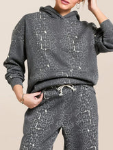 Hooded Sweatshirt Leopard Wide Leg Set_CWSTB00963