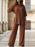 Loose Fit Casual Two Piece Set_CWSTB01013
