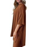Loose Fit Casual Two Piece Set_CWSTB01013