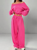 Solid Color Fashion Two Piece Set_CWSTB01014