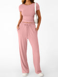Y2K Slim Fit Two Piece Set