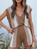 Urban style Knitwear Two-piece set
