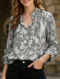 Loose Casual Sequin Pocket Shirt