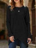 Everyday casual long-sleeved tops