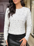 Fashion Bow Long Sleeve Top
