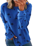 Casual loose large size long-sleeved T-shirt