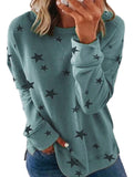 Casual loose large size long-sleeved T-shirt