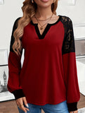 Retro raglan crew neck sweatshirt