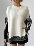 Versatile Loose Cape Bat Sleeve Sweater