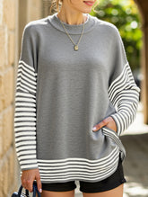 Versatile Loose Cape Bat Sleeve Sweater