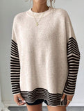 Versatile Loose Cape Bat Sleeve Sweater