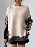 Versatile Loose Cape Bat Sleeve Sweater